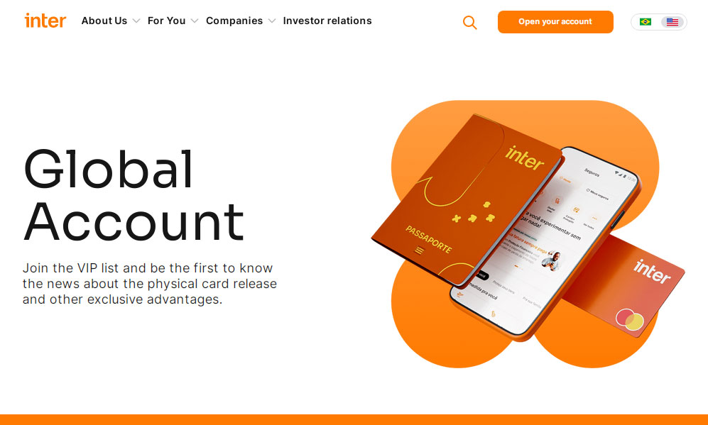 Banco Inter Website
